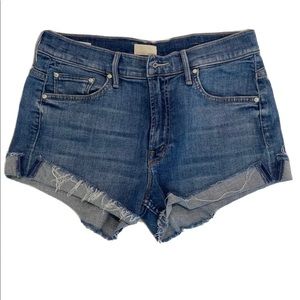 Mother Rascal Slit Flip Shorts size 26